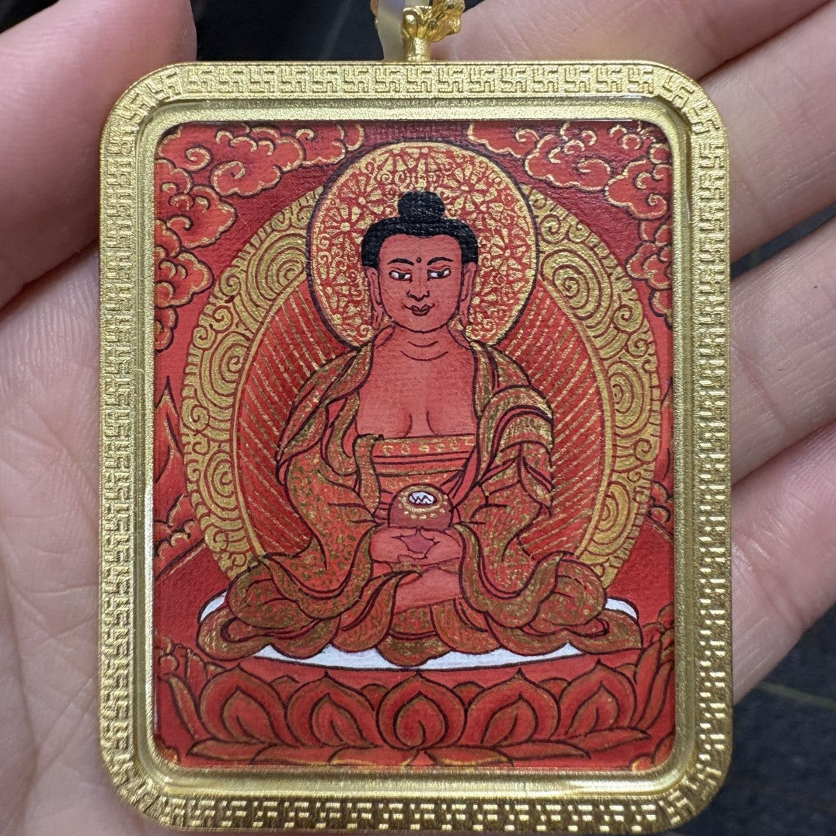 热贡纯手绘唐卡八大生肖守护
